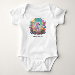 "Ethereal Bloom" Baby Bodysuit