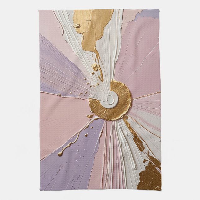 Ethereal Bloom Kitchen Towel (Vertical)