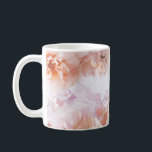 Ethereal Bloom Mug<br><div class="desc">Bring serenity and elegance to your daily ritual with the Ethereal Bloom Mug — a fully personalized floral mug designed to feel like a soft spring breeze. This unique mug features a delicate bouquet of roses, peonies, and hydrangeas in dreamy pastel shades of blush, peach, cream, and lavender, all illustrated...</div>