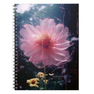 Ethereal Blossom: A Dance of Light and Colour Notebook