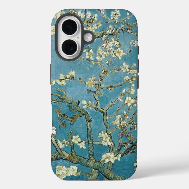 Ethereal Blossoms: Van Gogh iPhone Case (Back)