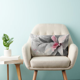 Ethereal Bouquet Lumbar Pillow