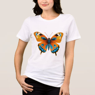 Ethereal Butterfly Dreamscape T-Shirt Tri-Blend Shirt