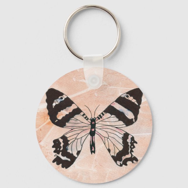 Ethereal Butterfly Keychain (Front)