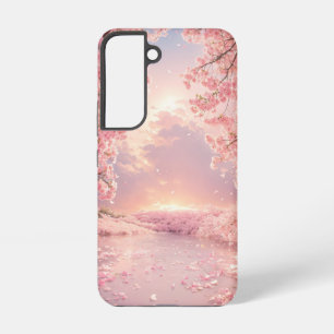 Ethereal Cherry Blossom Water Samsung Galaxy Case