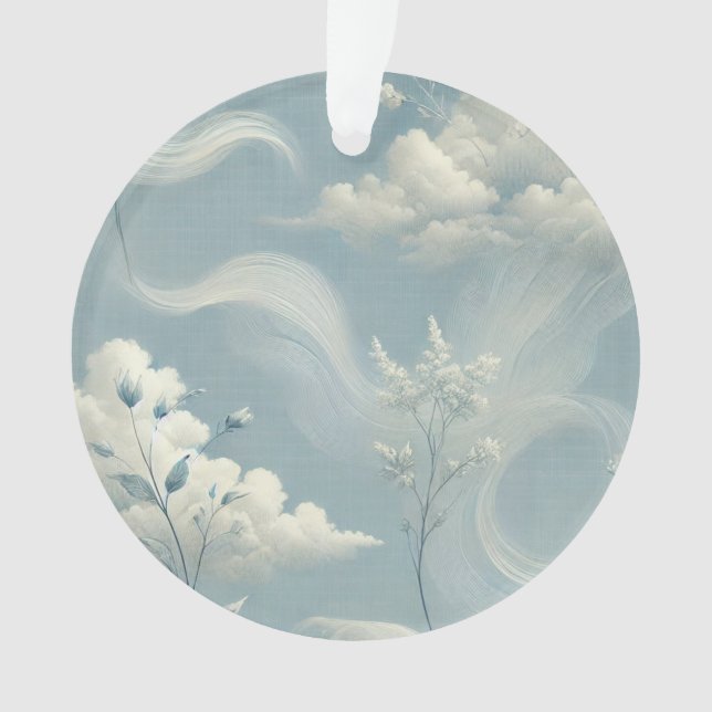 Ethereal Clouds Ornament (Front)