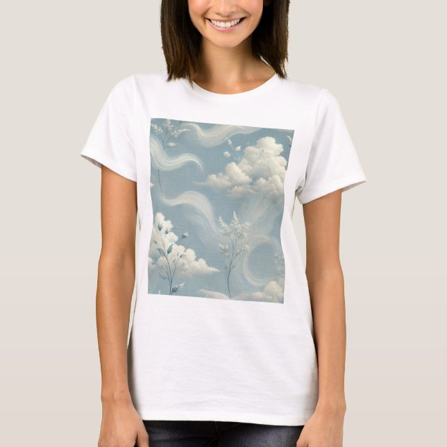 Ethereal Clouds T-Shirt (Front)