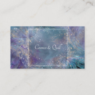 Ethereal Cosmic Energy Swirls Business Card