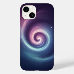 Ethereal Cosmic Galaxy Spiral - Dreamy Pastel Nebu Case-Mate iPhone 14 Case