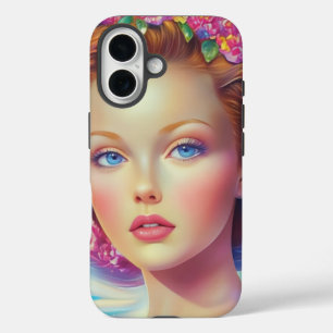 Ethereal Crown Portrait  iPhone 16 Case