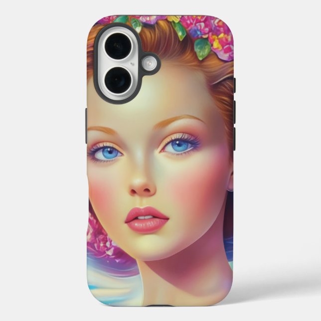 Ethereal Crown Portrait  Case-Mate iPhone Case (Back)