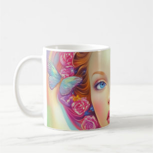 Ethereal Crown Portrait  Coffee Mug