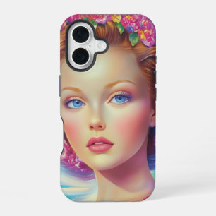 Ethereal Crown Portrait iPhone 16 Case