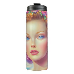Ethereal Crown Portrait Thermal Tumbler