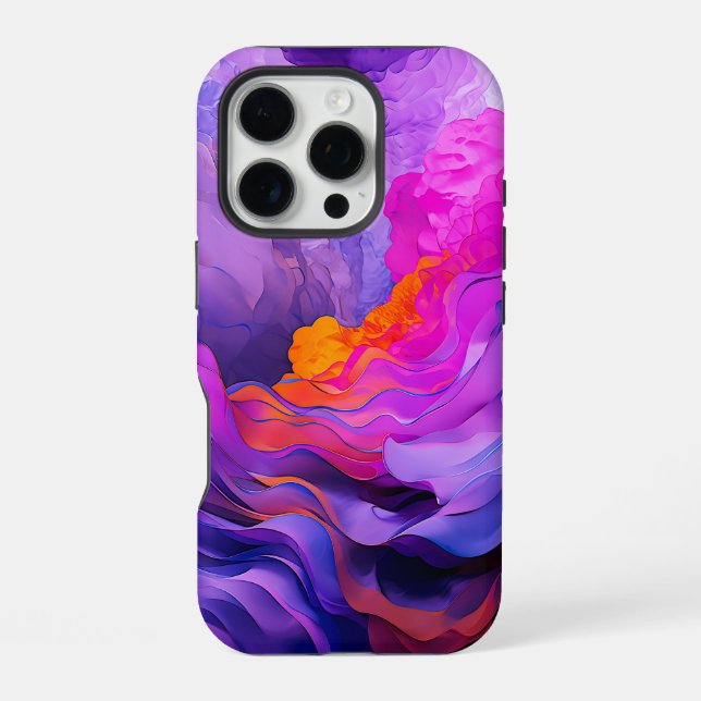 "Ethereal Currents" iPhone Case (Back)