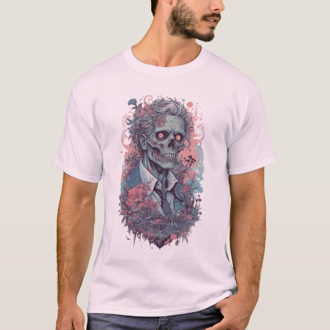 Ethereal Decay Gothic T-Shirt (Front)