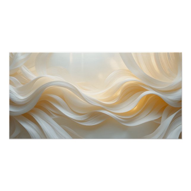 Ethereal Drapery in Paper Poster (Front)