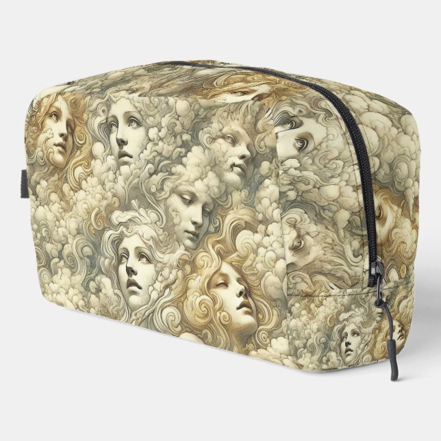 Ethereal Drift – Gothic Victorian Dopp Kit (Right Corner)