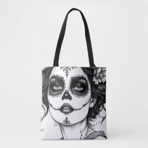 Ethereal Duality Tote Bag