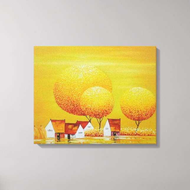  "Ethereal Elegance" Canvas Print (Front)
