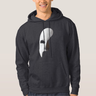 Ethereal Elegance: Creepy Phantom Mask Hoodie