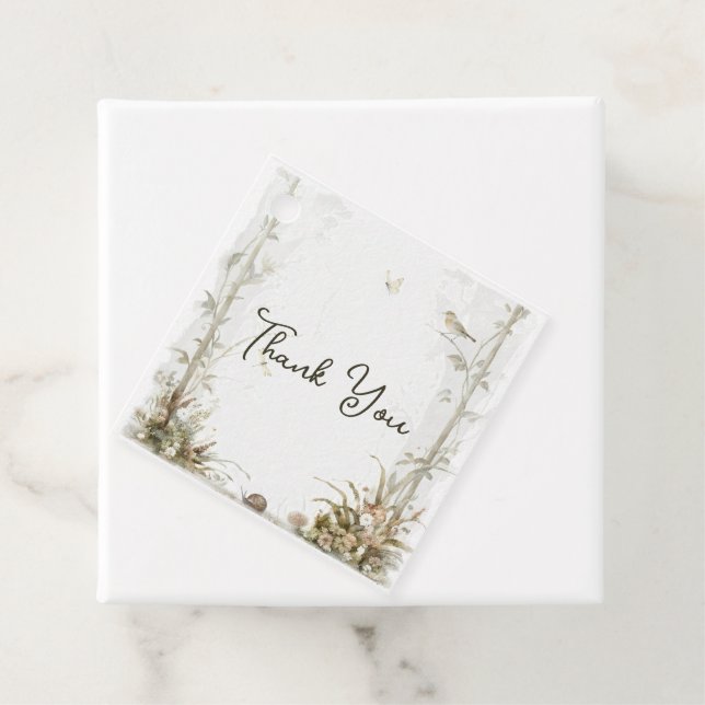 Ethereal Enchanted Forest Favour Tags (In Situ)
