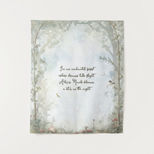 Ethereal Enchanted Forest Tapestry