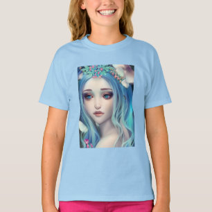 Ethereal Fantasy Art Beautiful Fairy Birthday T-Shirt