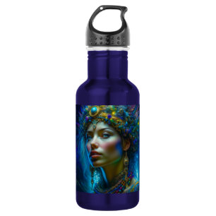 Ethereal Fantasy Art Princess Warrior Beautiful 532 Ml Water Bottle