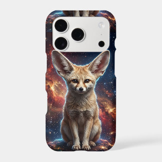 Ethereal Fennec Fox Nebula Phone Case