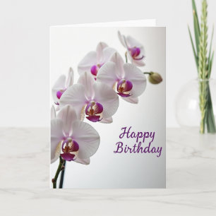 Ethereal Floral Birthday Card