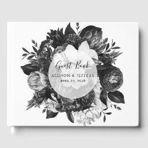 Ethereal Floral Wedding Guest Book