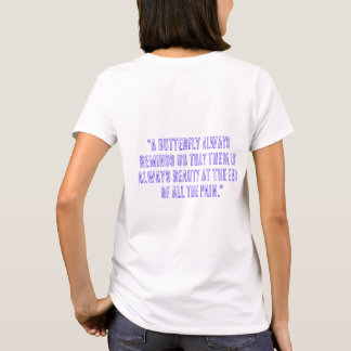"Ethereal Flutter: Butterfly-Inspired T-shirt 