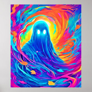 Ethereal Ghostly Creation Poster
