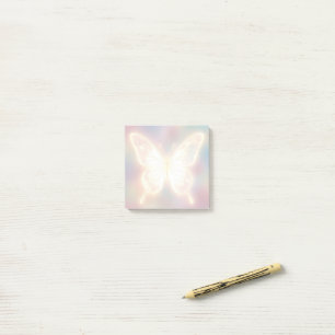 Ethereal Glowing Butterfly Post-it Notes