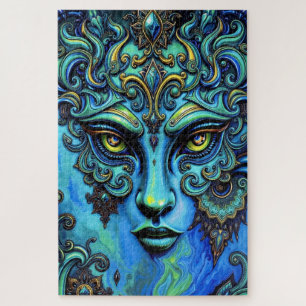 Ethereal Goddess: Fusion of Art and Fantasy Jigsaw Puzzle