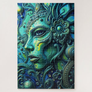 Ethereal Goddess: Fusion of Art and Fantasy Jigsaw Puzzle