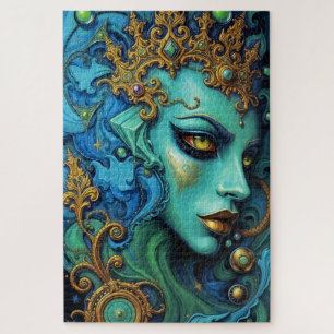 Ethereal Goddess: Fusion of Art and Fantasy Jigsaw Puzzle