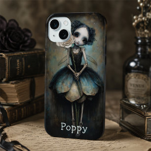 Ethereal Gothic Whimsical Fairy Dark Personalized iPhone 15 Mini Case