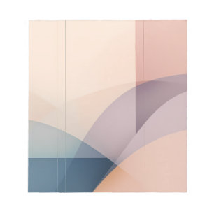 Ethereal Harmony Summary Art Color Design Pa Notepad