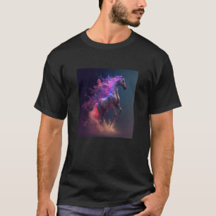 Ethereal Horse Horseback Riding Trail Riding Loves T-Shirt