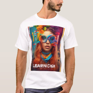 "Ethereal Jellyfish: Grace in Motion T-shirt" T-Shirt