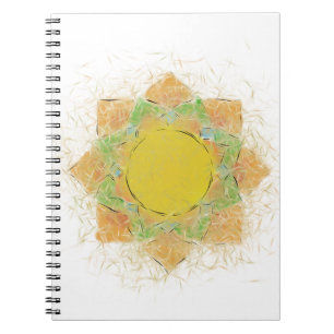 Ethereal Lotus Flower Notebook
