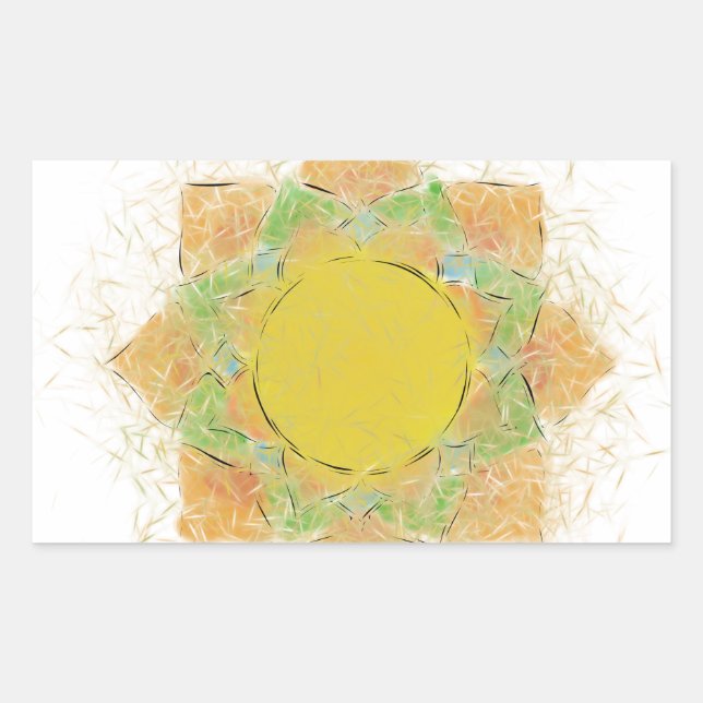 Ethereal Lotus Flower Sticker (Front)