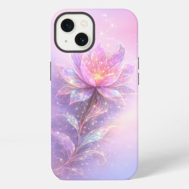 Ethereal Lotus Light iPhone Case (Back)