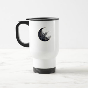 Ethereal Lunar Garden Bloom Travel Mug
