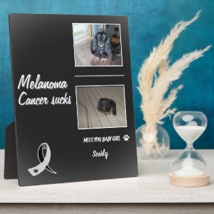Ethereal Melanoma Pet Prayer Layout Plaque