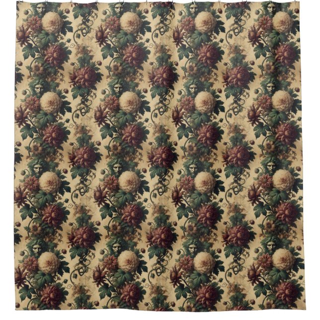 Ethereal Menace – Gothic Botanical Design (Front)