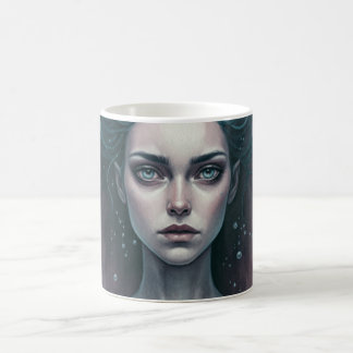 Ethereal Mermaid Portrait Coffee Mug