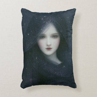 Ethereal Muse, Celestial Goddess Accent Pillow